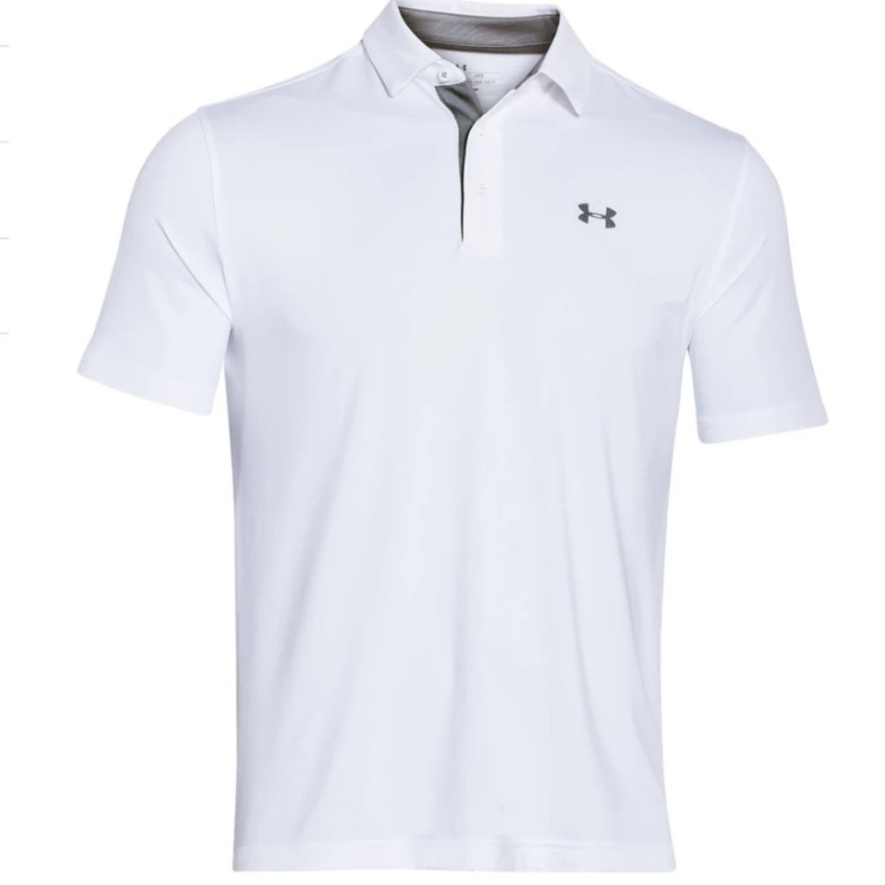 Under Armour Heatgear Playoff Loose Fit Polo Golf Shirt UPF Mens Size 4XL